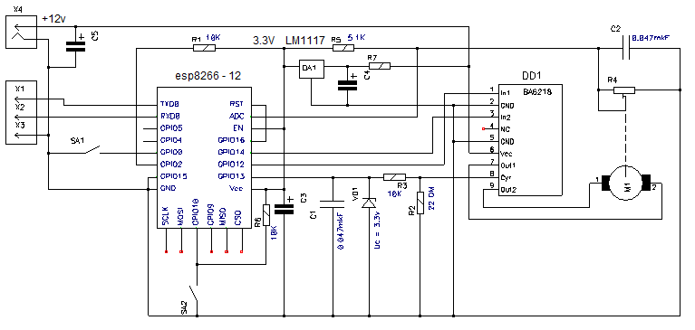 Els1 case power p11 схема